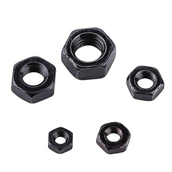 Pack De 120 Tuercas Hexagonales M5 - Acero Galvanizado, DIN 934, Para Tornillos M5