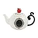 Vandor Disney Snow White Heat Reactive Sculpted Ceramic Teapot, 6 x 10 x 7.5 Inches