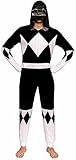 Power Rangers Black One Piece Hooded Lounger