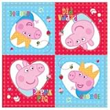 Peppa Pig Red Party Napkins