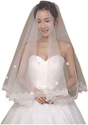 One Layer 1.5 m Short Bridal Veil Ivory Bride Wedding Accessories