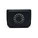 Qiyun 0.8W Solar Powered Car Auto Cooler Ventilation Fan Automobile Air Vent Exhaust Heat Fan with Rubber Strip