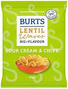 Burts Lentil Wave Sour Cream 20g
