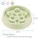 UPSKY Slow Feeder Dog Bowl No Choking Slow Feeder Bloat Stop Dog Food Water Bowl with Funny Pattern for Medium Small Breed & Puppies. (12-40 lbs)