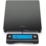 OXO Good Grips Digital Glass Food Scale with Pull Out Display, 11 Pound Black