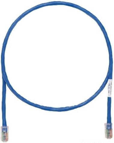 GraybaR Panduit UTPCH5BUY Category-5E 8-Conductor Non-Booted Patch Cord, Blue, 5-Feet