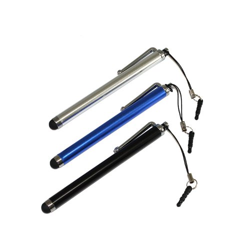 Bluroo Stylus Pens For Iphone, Ipad, Samsung Galaxy, Nexus, Tablets. Pack Of 3 (9771858170610)