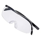 3Pcs Pro Big Vision Plastic Glasses 1.6X Magnifying Presbyopic Eyewear Makes Everything Bigger and Clearer