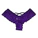 Panties Underwear Hipster Panties Sexy G-String Lace Briefs for Women (4 Pack)