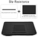 Lap Desk NNEWVANTE Laptop Desk for Adults Fits up to 15.6in Portable Knee Table Tray with Bean Bag Foam Cushion Pillow for Computer MacBook Tablet iPad,2 Pockets (Black)thumb 2