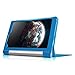 Fintie Lenovo Yoga Tablet 8 Folio PU Leather Case Cover with Auto Sleep/Wake Feature for Lenovo Yoga 8 8-Inch Android Tablet - Blue