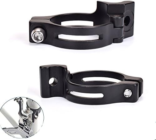 Happybuying88 Derailleur Braze-on Adapter Black