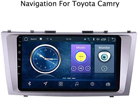 Car DVD Player GPS Navigation Stereo in Dash Radio for Toyota Camry 2007-2011 Screen 16/32GB ROM Bluetooth Radio Stereo GPS Navigation (Quad CORE)- Support steering wheel control