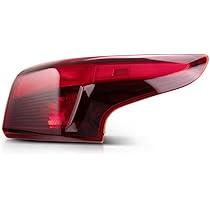 Nissan ステアリング 7716U 黒 赤いストライプ Amazon.com: Huray Left Outer Tail Light for Nissan Rogue
