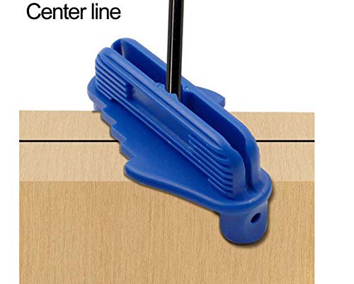 Offset Center Marking Tool Rockler Center Offset Scriber Pencils Marking Tool Fits Standard Wooden (Blue)