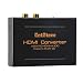 HDMI Audio Extractor Splitter HDMI in to HDMI Out + Optical Audio TOSLINK SPDIF+ Digital Analog RCA L/R Stereo Audio Splitter Converter Adapter Support 4K@30Hz 1080P Full HD 3D by DotStone