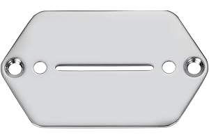 KAISH Electric Guitar Pickup Selector Blade Switch Plate Control Plate for Squier/Marr Jaguar Guitar Chrome