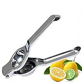 Lu Cucina Lemon Lime Squeezer - Make Your Own Citrus Juice with Our Stainless Steel Manual Hand Press Juicer