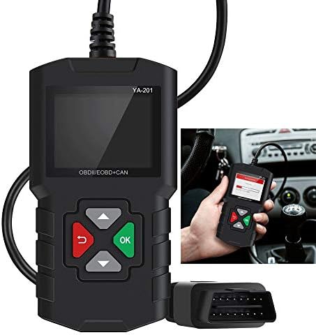 Car Fault Code Reader Engine Diagnostic Scanner, OBD2 Car Fault Reading Card, Battery Detector, Multi-Ecu Module Support, USB Upgrade, Lightweight Portable Multi-Function Diagnostic Instrument,A