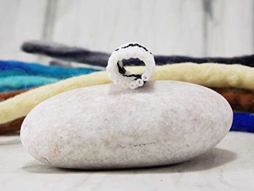 Handmade Music Notes Dread charm hair wrap dreadlock accessory jewelry Sleeve Bead lock