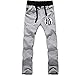COGA Anime Fashion Jogging Trousers Drawstring Sweatpants Pocket