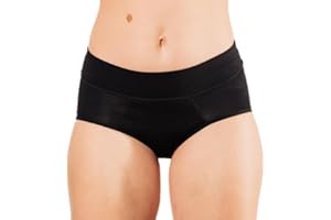 Bambody Absorbent Panty: Period Underwear for Women - Menstrual, Postpartum, Maternity Soft, Breathable Underwear - 4 Tampons