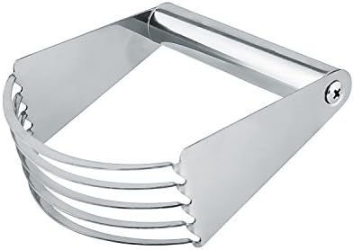 Ownfit Pastry Cutter Stainless Steel Dough Blender with 5 Blades for Baking and Cooking