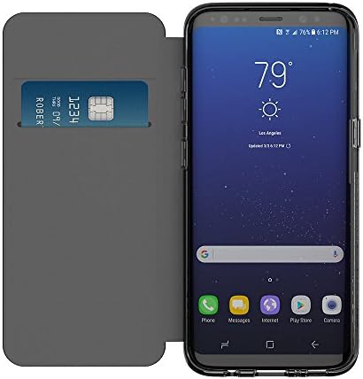 Incipio SA-879-CBK NGP Folio Slim Polymer Case for Samsung Galaxy S8 - Black