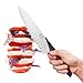 Suvac Chef Knife Professional 8 Inch Kitchen Knife with Finger Guard Protector a Multipurpose Stainless Steel Chefs Knife with Comfortable Handle