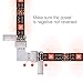 20-Pack L Shape 4 Pins Connector JACKYLED 10mm Right Angle Corner Solderless Connector 12V 72W Clip for 3528 5050 SMD RGB Fireproof Material 4 Conductor LED Strip Lights Strip to Strip