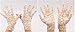 VIVIANSBRIDAL Women's 2019 Short Elegant Lace Wedding Gloves, Champagne