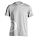 Men's Graphic Shirts Side Print Divided We Fall Patriotic T-Shirt (M, Ash Grey)