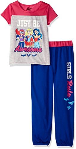 Superhero Girls Big 2pc Sleepwear Set, Multi, X-Large (14-16)