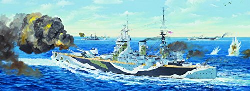 Trumpeter Hms Rodney 03709model Building Set-grey