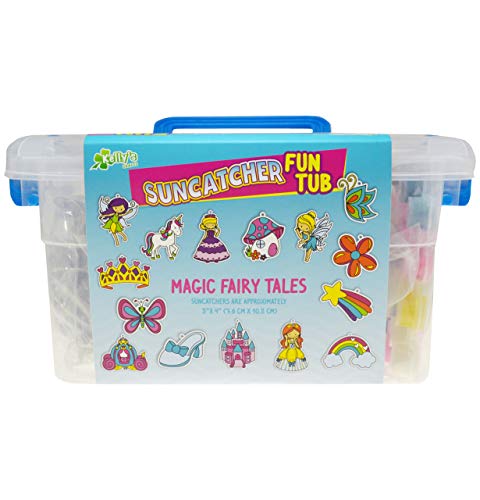 New Image Group Kelly's Crafts Suncatcher Fun Tub-Magic Fairy Tale