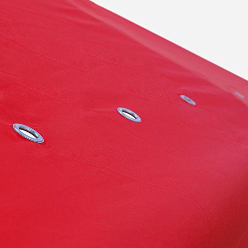 Koval Inc. 12’x12’ Square Replacement Top for Canopy Gazebo (Red)