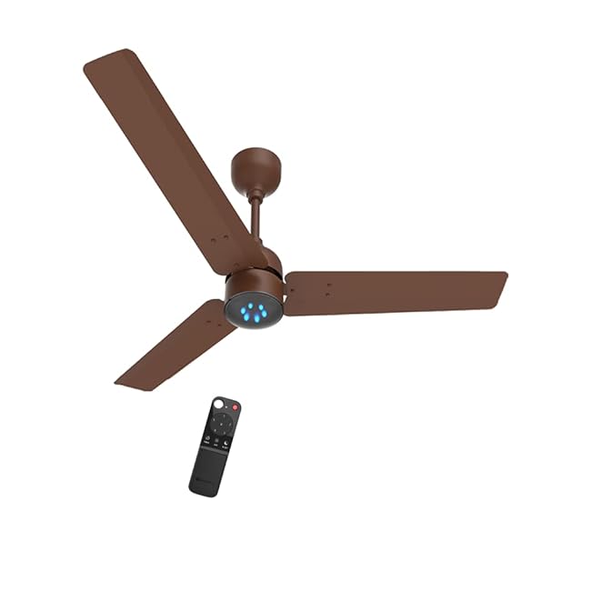 Atomberg Renesa Ceiling Fan, 28 Watts BLDC motor, Remote Control, Matt