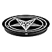 Pentagram Satanic Black Star Motive with Baphomet Goat Head PopSockets Adhesive PopGrip