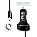 Nekteck USB-IF Certified USB Type C Car Charger Power delivery PD 45W Built-in 3ft USB-C Cable Compatible with MacBook 12 Inch/Pro 2016, Google Pixel 3/2 /Pixel XL Galaxy S9/ S9+/ Note 8/ S8/ S8+