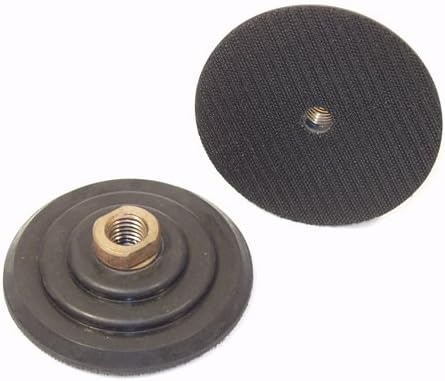 RockMaster Medium Firm Rubber Velcro Pad Holder - Wet Only (4")