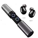 Wireless Bluetooth Headphones,Wireless Bluetooth Earbuds, MANCASSY X18 Latest Bluetooth 5.0 True Wireless Bluetooth Earbuds 3D Stereo Sound Wireless Headphones, Built-in Microphone