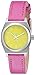 Nixon Women's A5092081 Small Time Teller Leather Analog Display Analog Quartz Watch