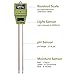 Jellas Soil Moisture Meter, 3-in-1 Soil pH Meter Moisture Sensor Sunlight pH Soil Test Kits for Home and Garden, Indoor/Outdoor Plants - Olive Green
