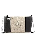 G by GUESS Women's Katarin Ostrich-Embossed Cross-Body Bag
