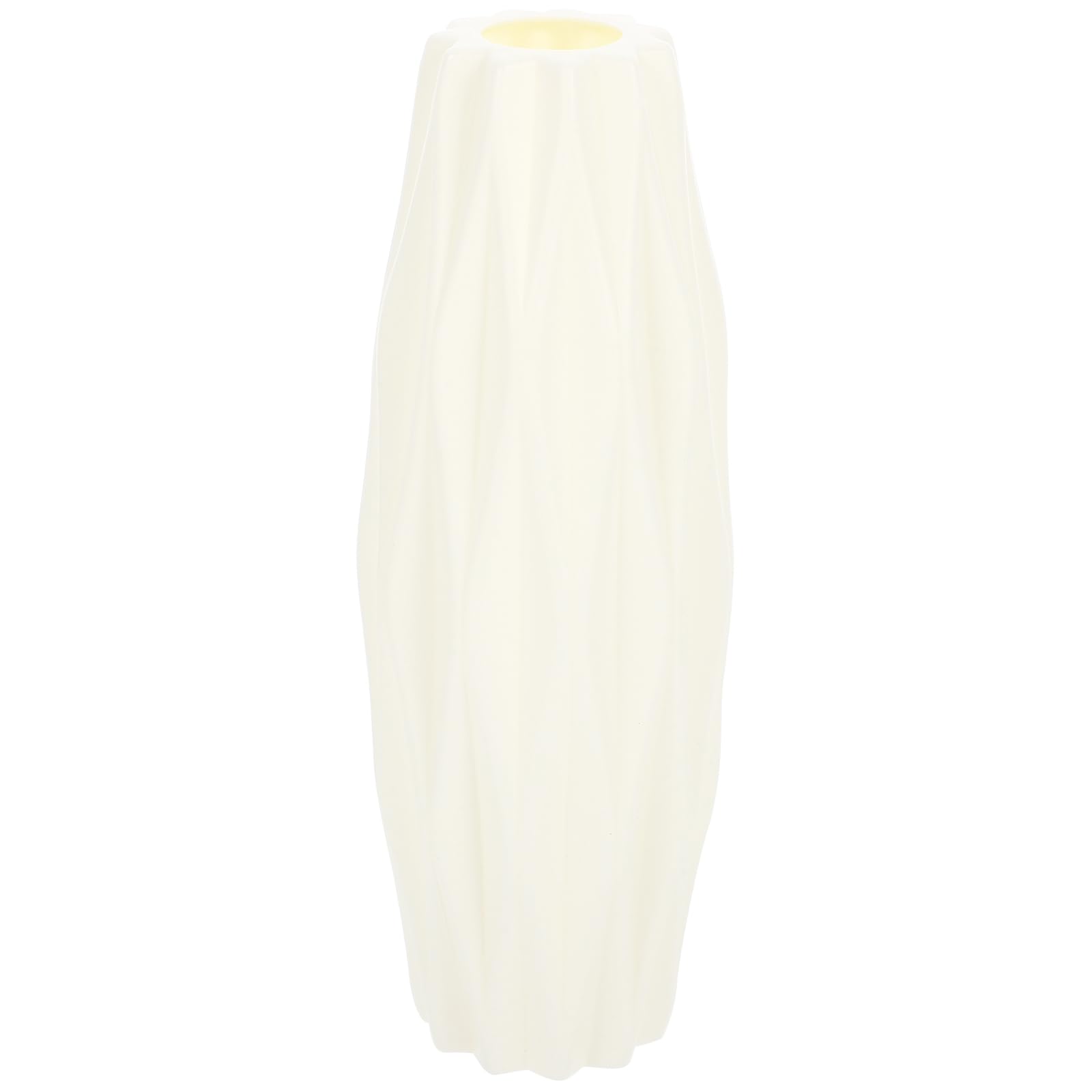 SUPVOX Flower Vases White Decorative Modern Floral Vase for Home Decor Living Room Centerpieces and Events Ornamnet