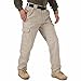 5.11 Tactical Men's Active Work Pants, Superior Fit, Double Reinforced, 100% Cotton, Khaki, 32W x 32L, Style 74251