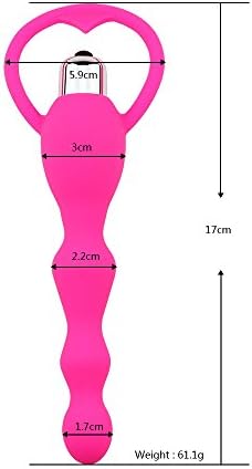 JMS Adult Health Care Products Backyard Silica Gel Vibration Beads anorectal Vibrator Stick Anal Beads