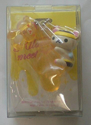 Rilakkuma Honey &amp; Smile mini figure key chain bee Rilakkuma ~ honey Rilakkuma separately prize