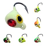 Etopsell Lead Head Ice Fishing Lure Jigs- Pack of 6