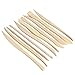 Vktech 10PCS Wooden Clay Sculpture Knife Pottery Sharpen Modeling Tools Set (10PCS Wooden)